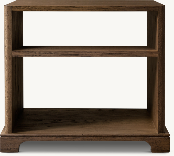 Front view of Genevieve Square Side Table 