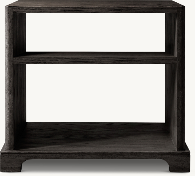 Front view of Genevieve Square Side Table 