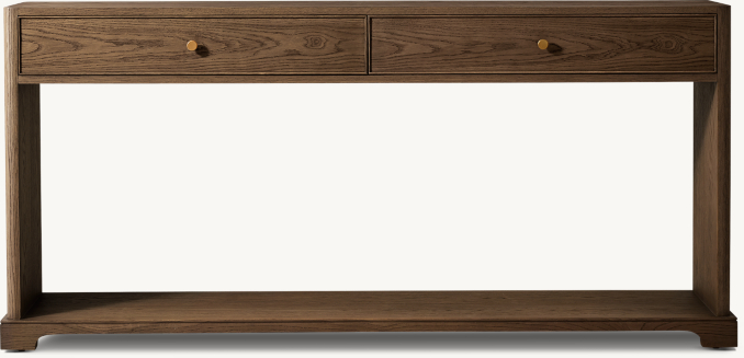 Genevieve Console Table With Drawers | RH