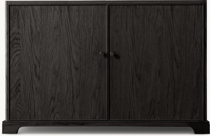 Front view of Genevieve Double-Door Sideboard 