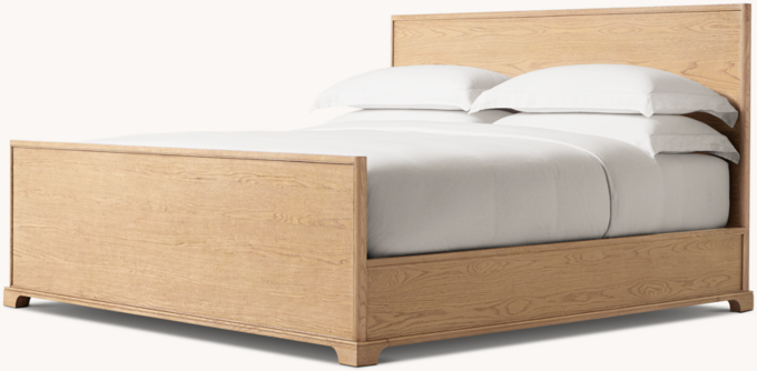 Genevieve Panel Bed with Footboard