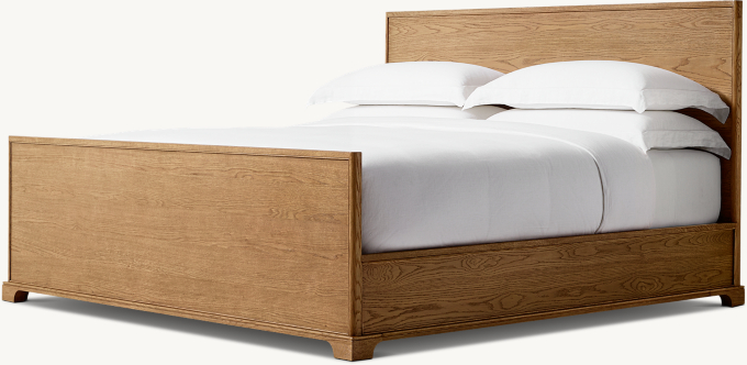 Genevieve Panel Bed with Footboard