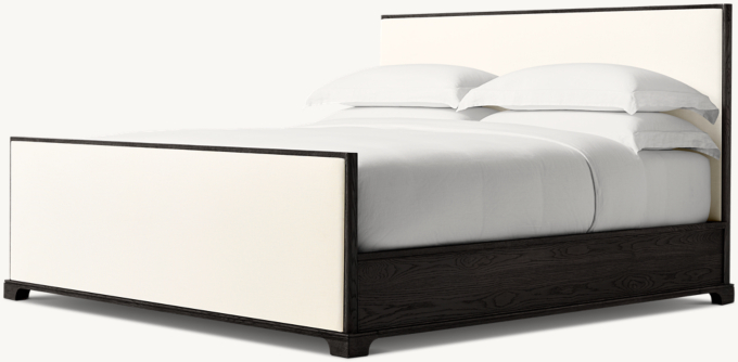 Genevieve Fabric Panel Bed with Footboard