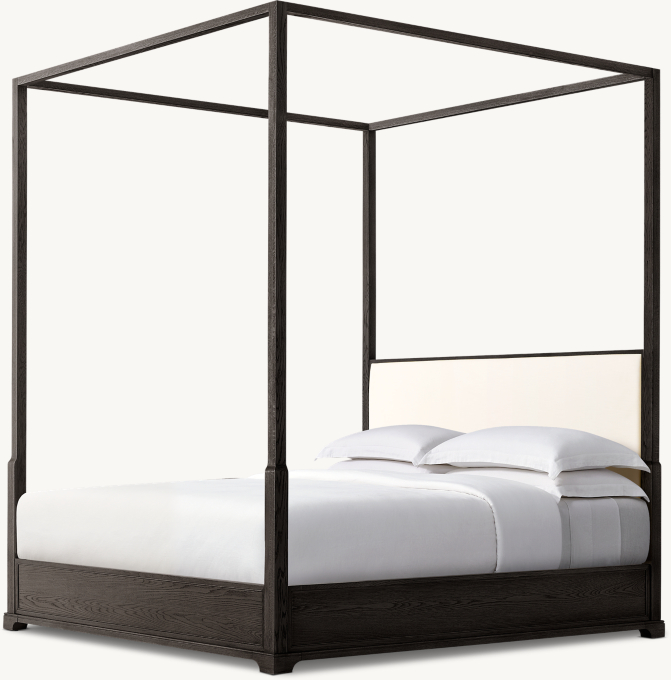 Genevieve Fabric Canopy Bed