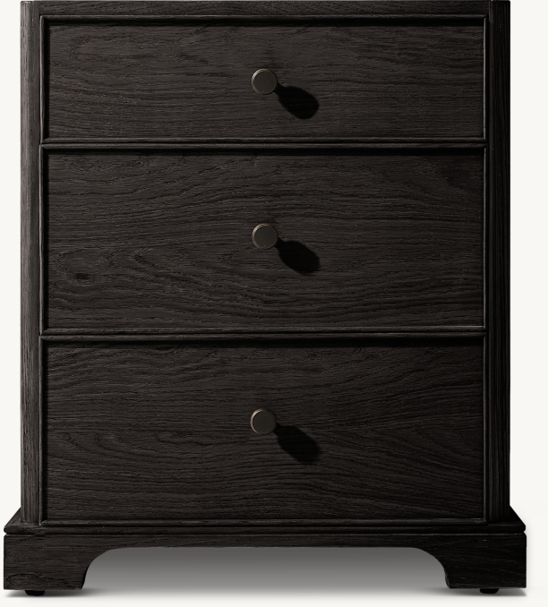 Front view of Genevieve Closed Nightstand 