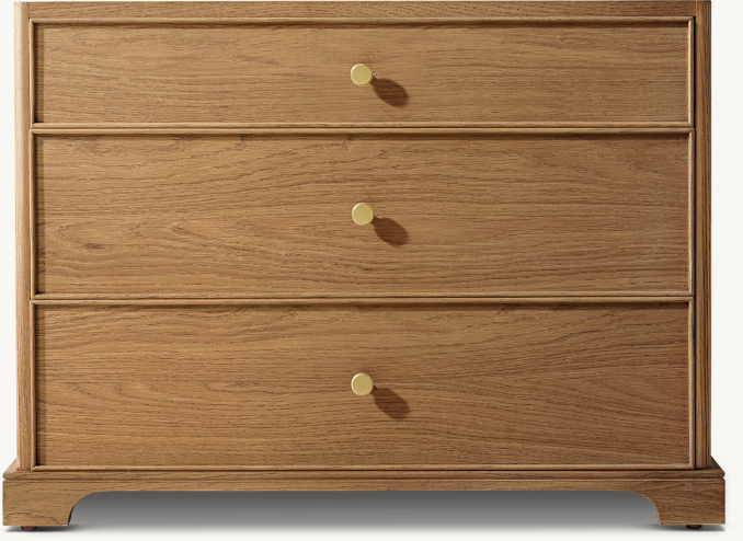Front view of Genevieve Closed Nightstand