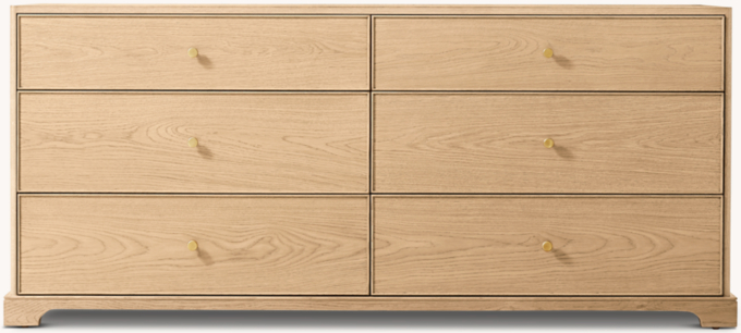 Genevieve 6-Drawer Dresser