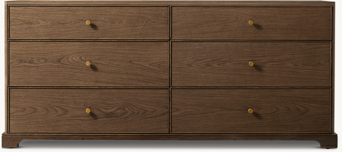 Genevieve 6-Drawer Dresser