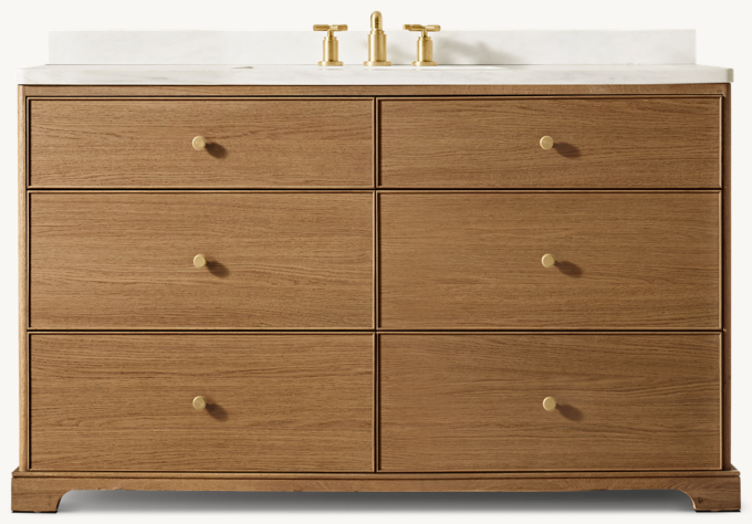 Genevieve - Meuble-vasque simple extra-large