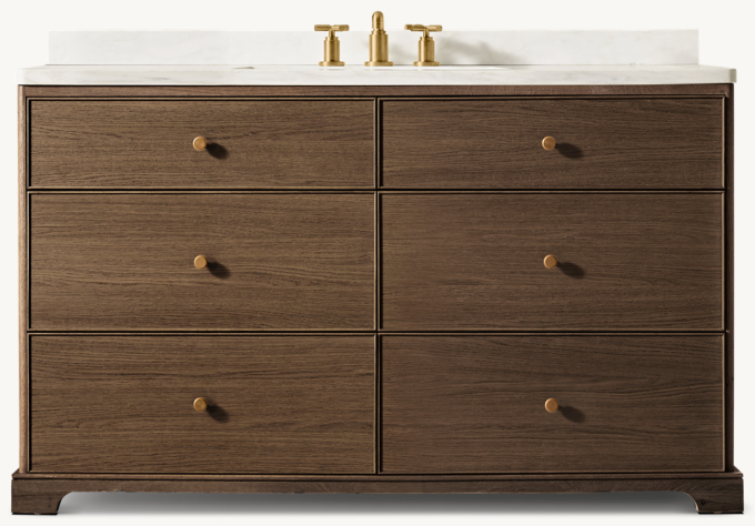 Genevieve - Meuble-vasque simple extra-large