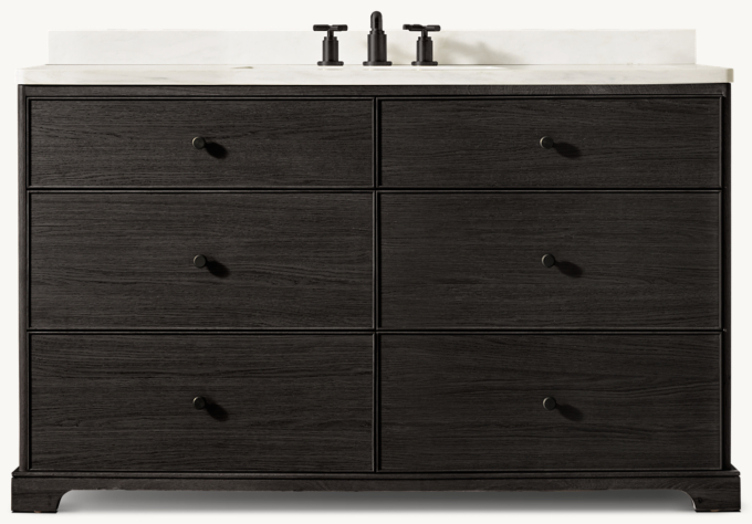 Genevieve - Meuble-vasque simple extra-large