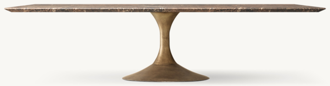 Aero Stone Rectangular Dining Table