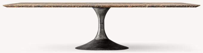Aero Stone Rectangular Dining Table