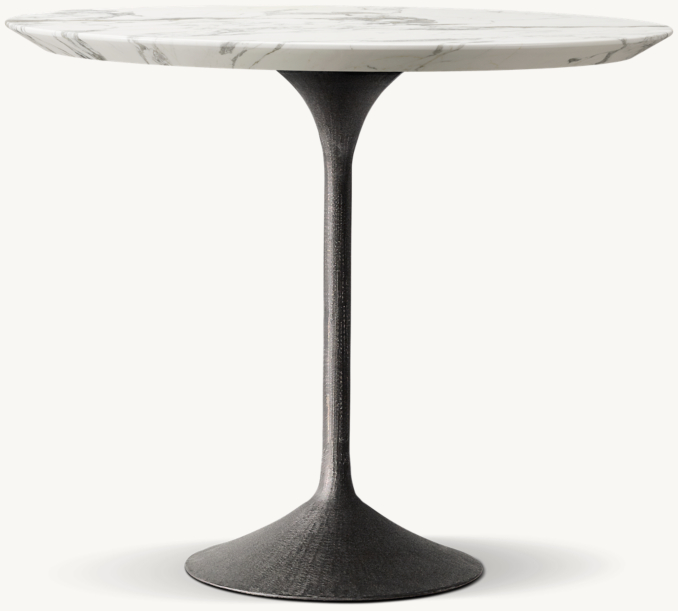 Front view of Aero Stone Entry Table 