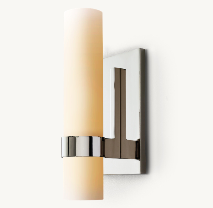 Ravelle Milk Glass Sconce