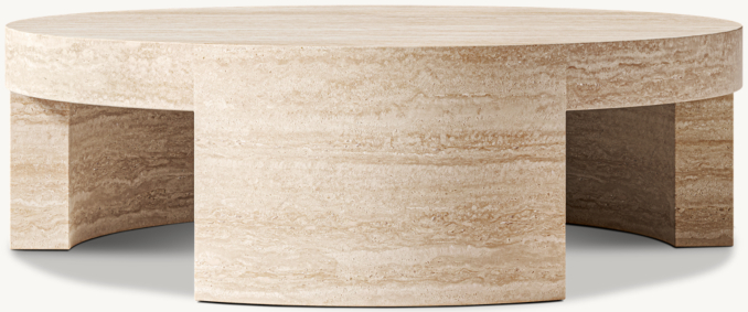 Shown in Italian Classico Travertine.