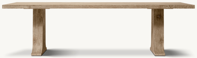 Shown in Cerused Grey Oak.