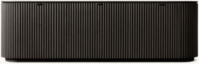 Front view of Milos 6-Door Sideboard 
