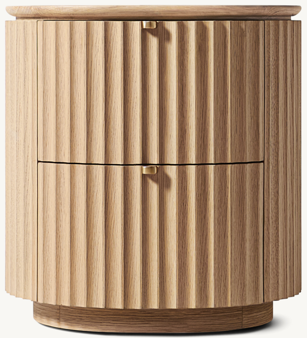 20" nightstand shown in Light Oak.
