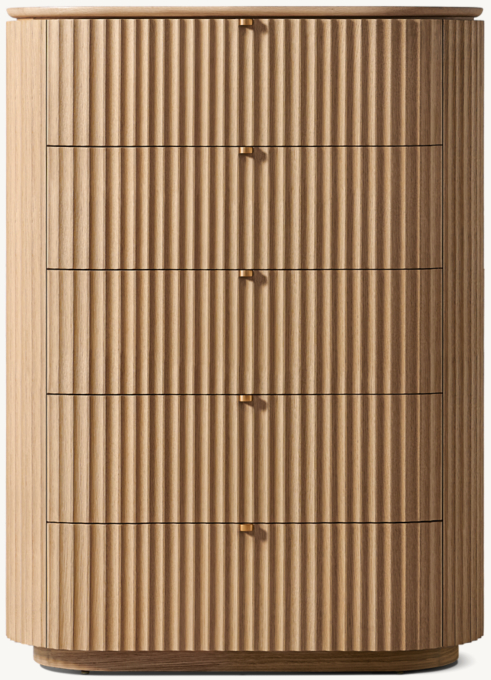 Milos 5-Drawer Narrow Dresser