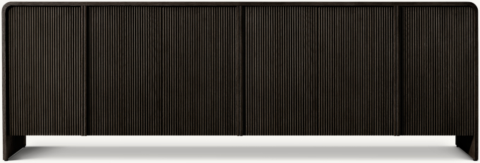 Front view of Alora 6-Door Sideboard 