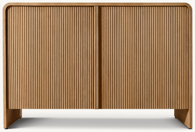 Front view of Alora Double-Door Sideboard