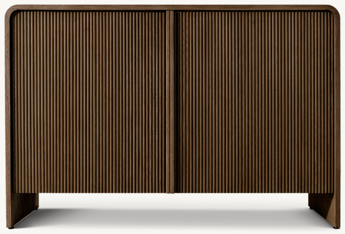 Front view of Alora Double-Door Sideboard 