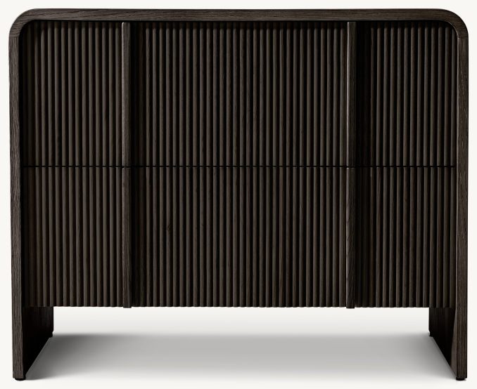 32" nightstand shown in Black Oak.