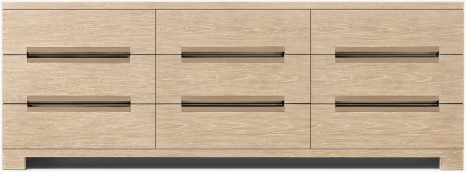 Shown in Greige Oak.