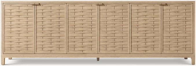Shown in Greige Oak.