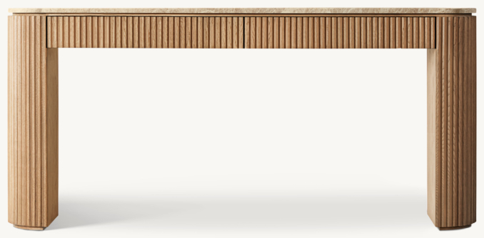 Shown in Natural Oak/Gold Emperador Marble.
