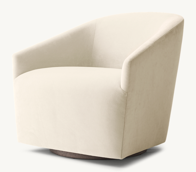 Shown in Natural Performance Velvet with Brown Oak finish.