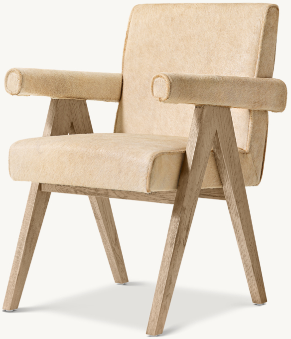 Jakob Hair-On-Hide Dining Armchair