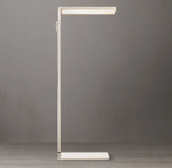 Audubon Crystal Task Floor Lamp | RH