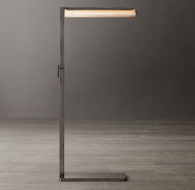 Audubon Crystal Task Floor Lamp