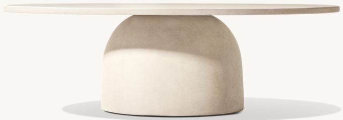 Terzo Oval Bowl Dining Table