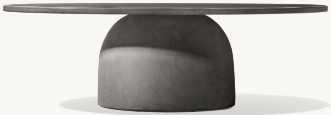 Terzo Oval Bowl Dining Table