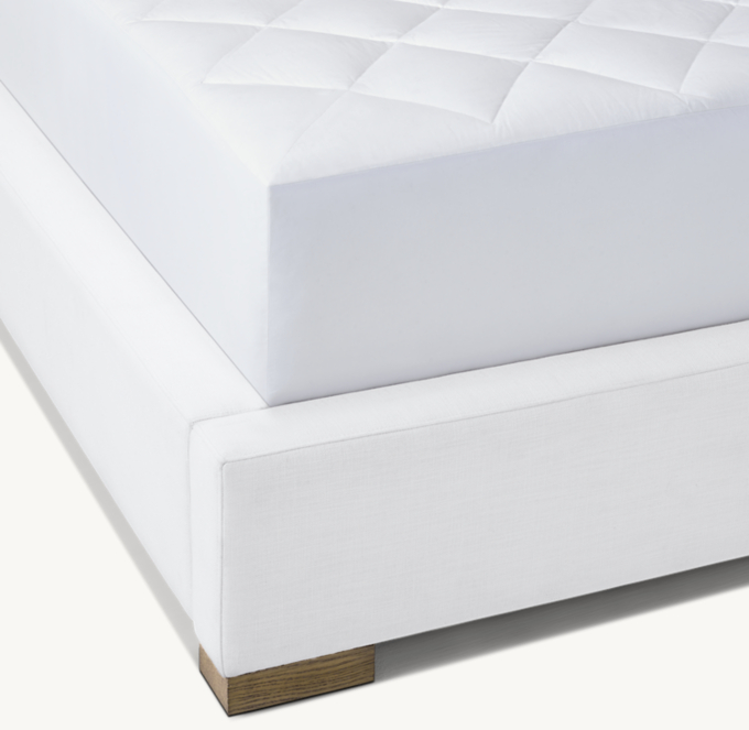 European Down Reversible Mattress Pad