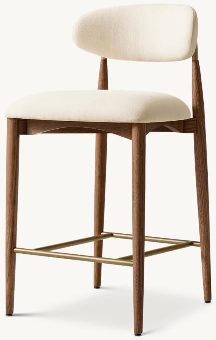 Arno Fabric Bar & Counter Stool