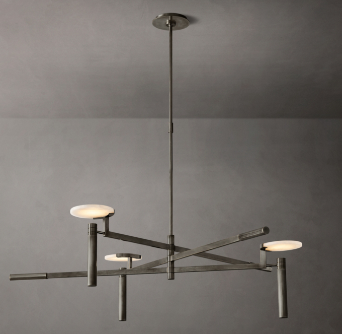 Melange Round Chandelier 45\" 