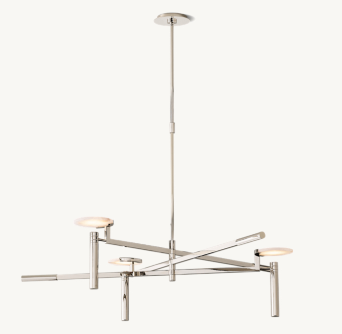 Melange Round Chandelier 45\"