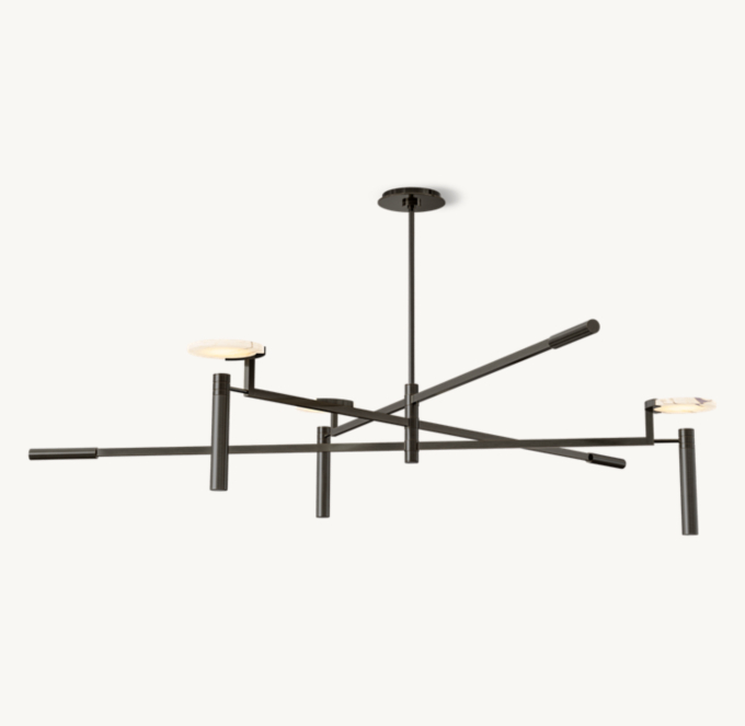 Melange Round Chandelier 60\"