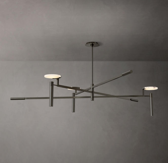 Melange Round Chandelier 60\"