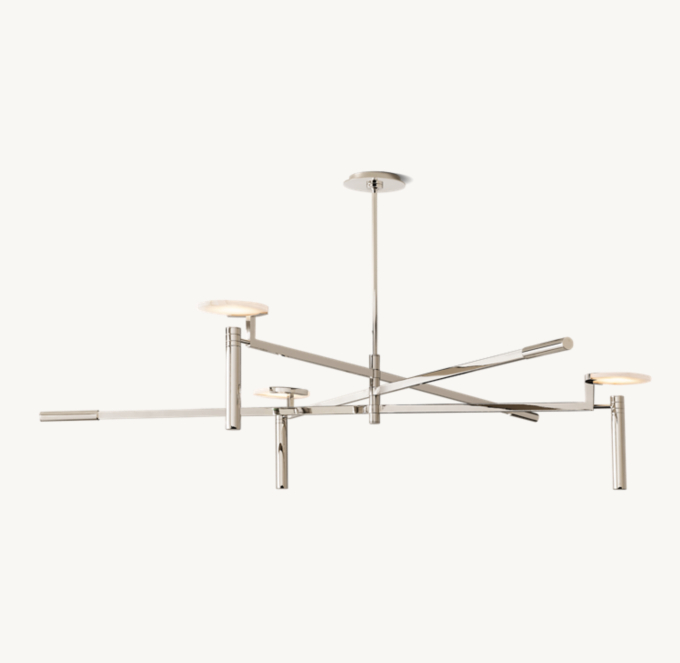 Melange Round Chandelier 60\"