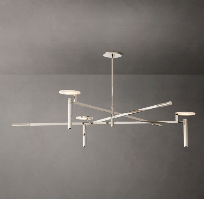 Melange Round Chandelier 60\"