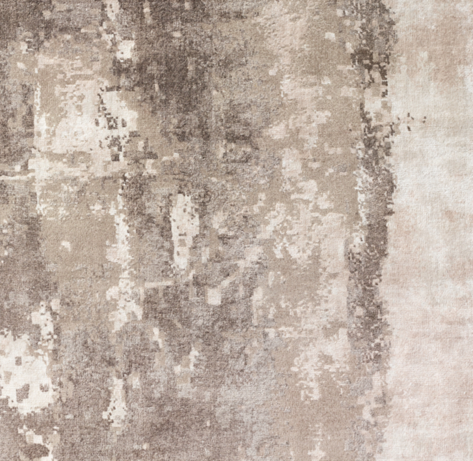 Detail view of Azore Silk Rug - Made-To-Order 