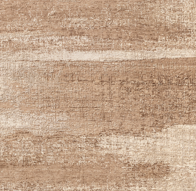 Overhead view of Tero Wool & Silk Rug Swatch 
