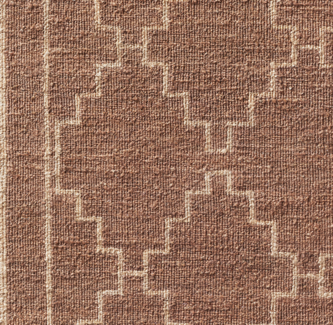 Farida Jute Rug - Made-to-Order - Round | RH