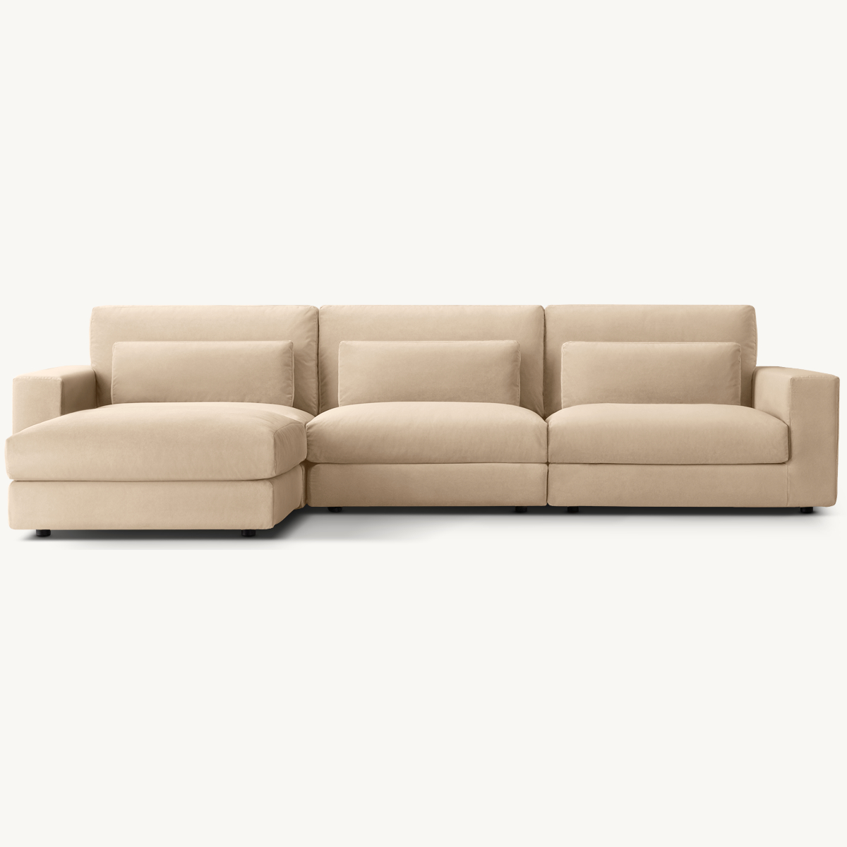 Lugano Modular 4-Piece Chaise Sectional