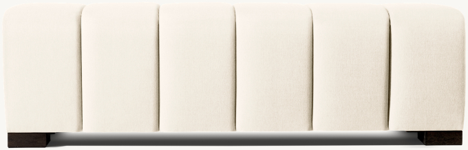 Modena Fabric Channel End-of-Bed Bench